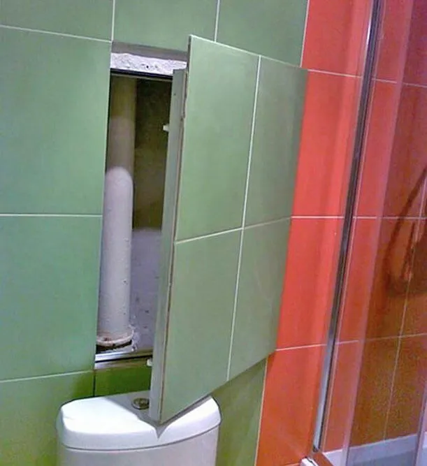 Креативные способы скрыть трубы в туалете
